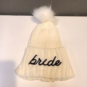 White Bride Beanie